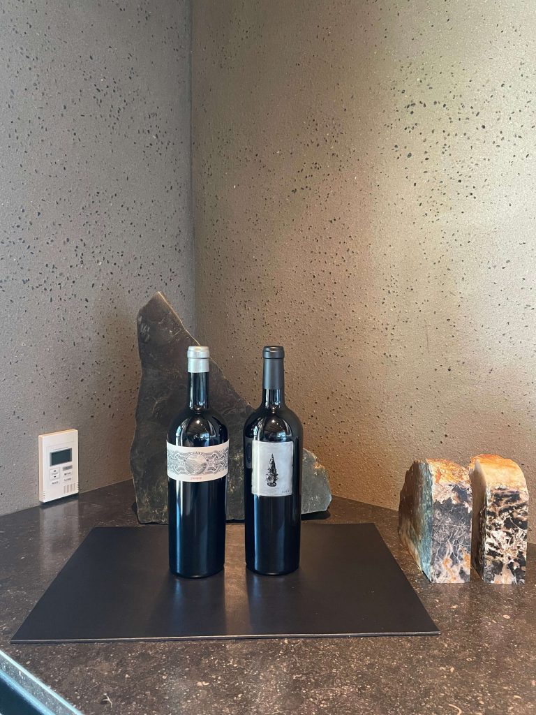 Promontory and Penultimate bottles side by side — two expressions of Napa Valley’s depth and harmony